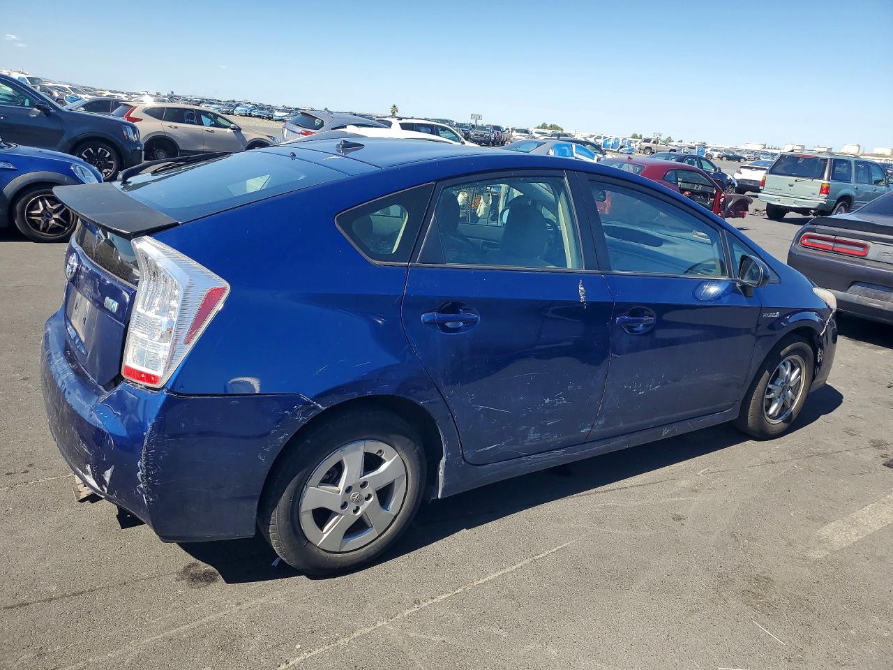 2010 Toyota Prius Ii Синий vin: JTDKN3DUXA0186446