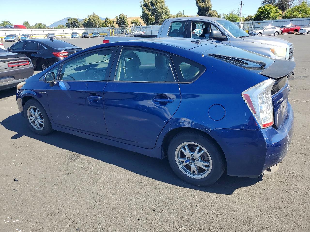 2010 Toyota Prius Ii Синий vin: JTDKN3DUXA0186446