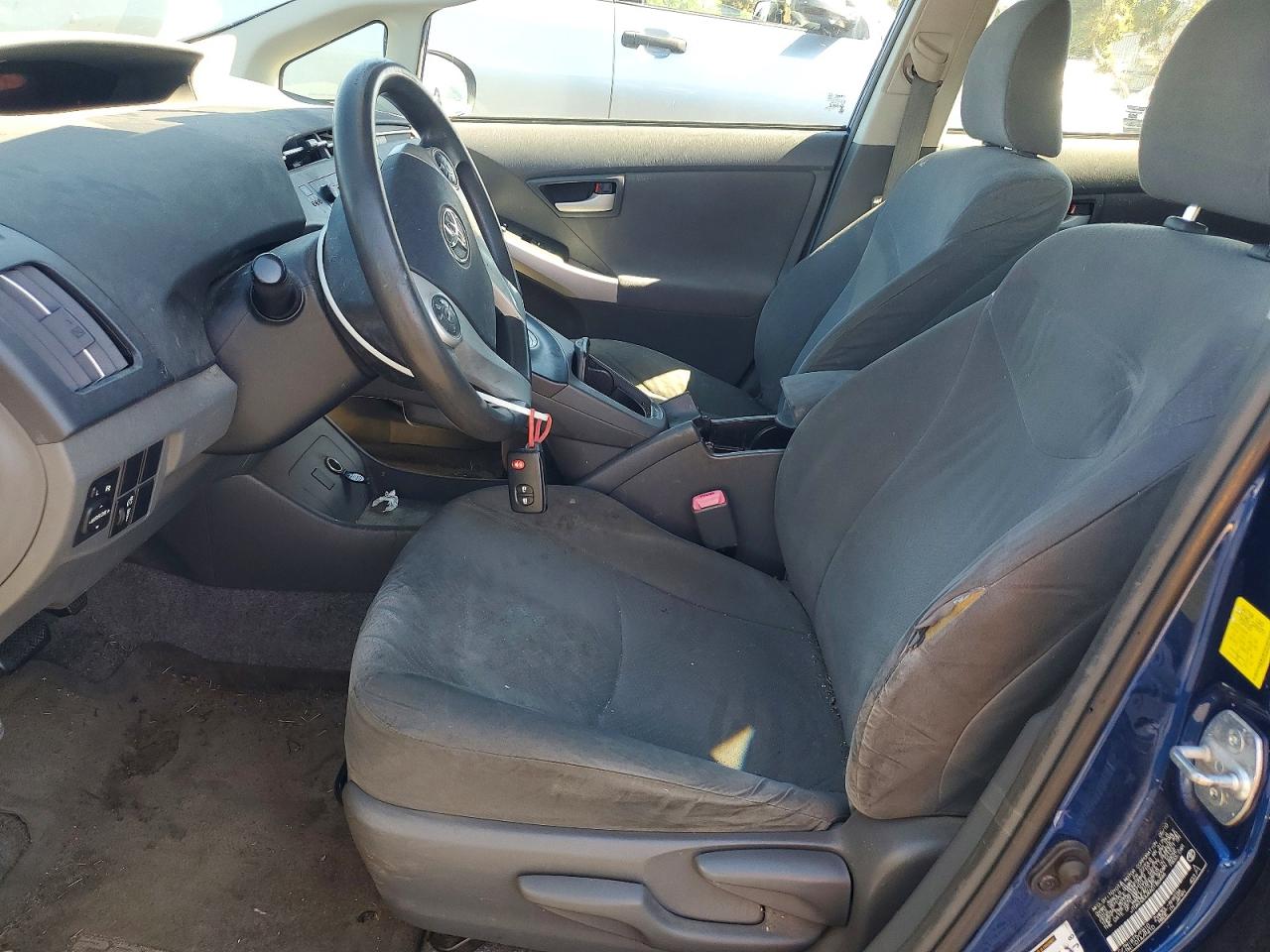 2010 Toyota Prius Ii Синий vin: JTDKN3DUXA0186446