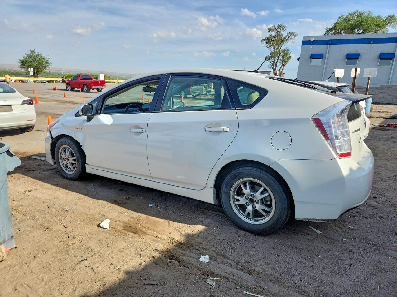 2010 Toyota Prius Ii White vin: JTDKN3DUXA0195700