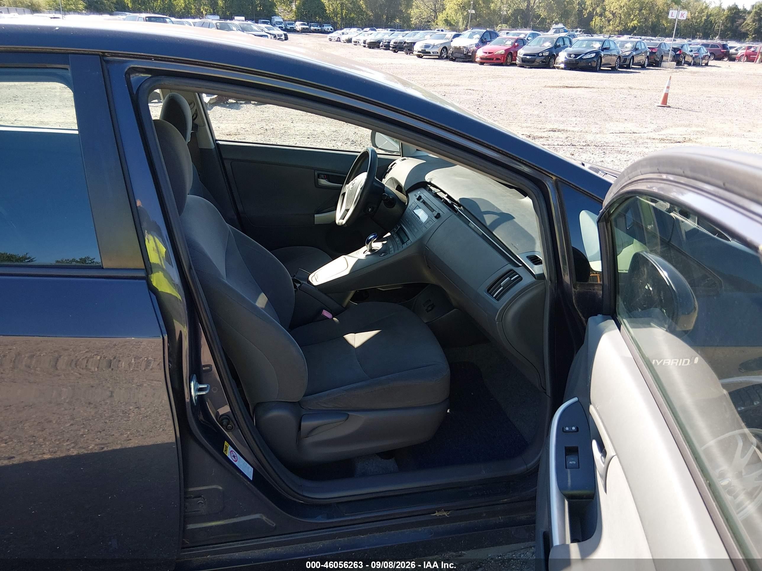 2010 Toyota Prius Ii Серый vin: JTDKN3DUXA0201527