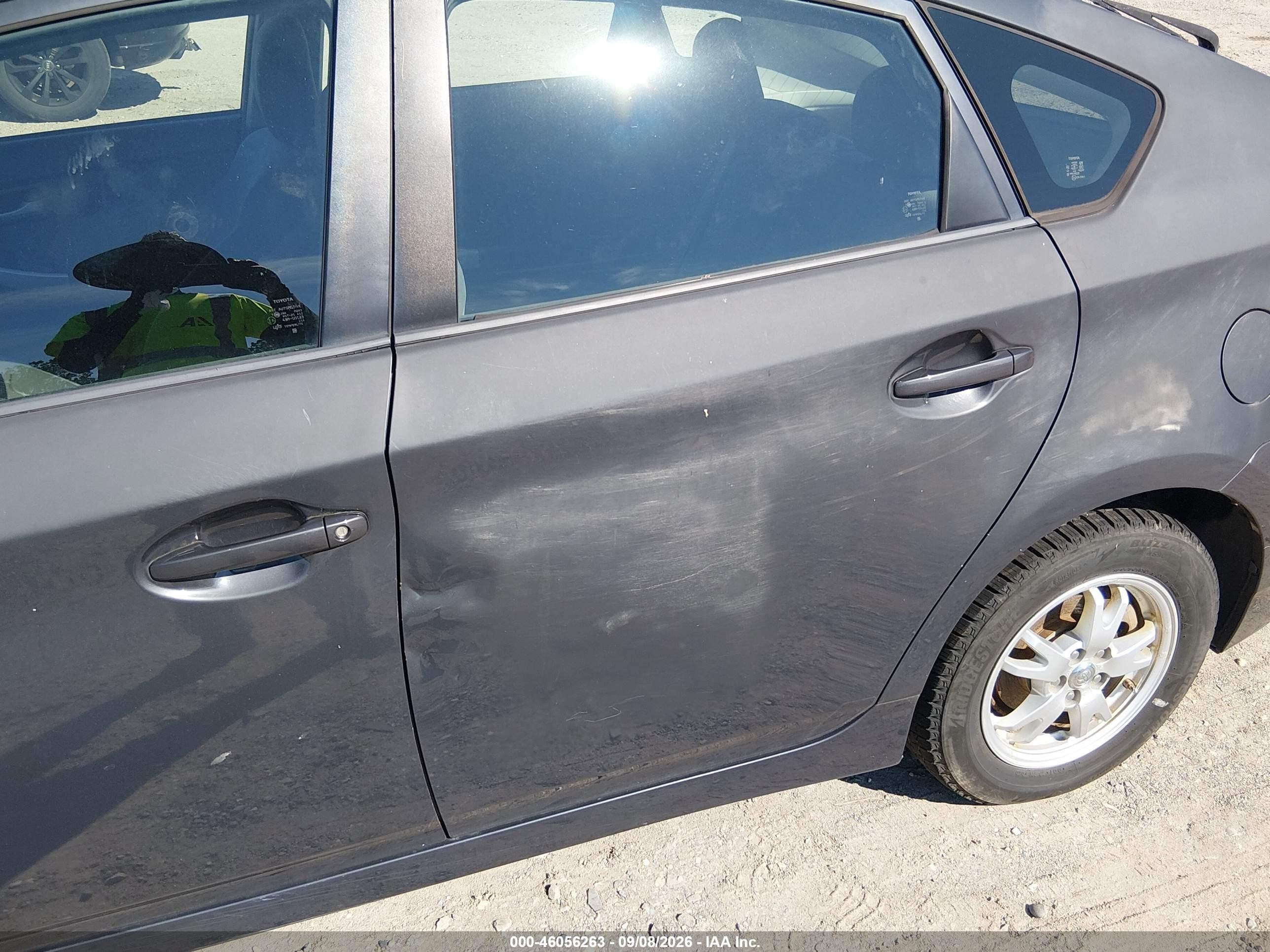 2010 Toyota Prius Ii Серый vin: JTDKN3DUXA0201527