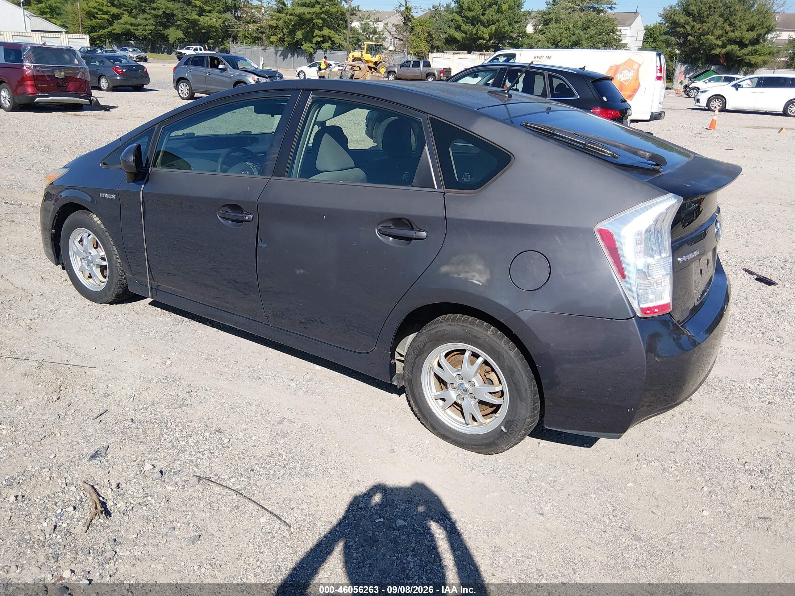 2010 Toyota Prius Ii Серый vin: JTDKN3DUXA0201527