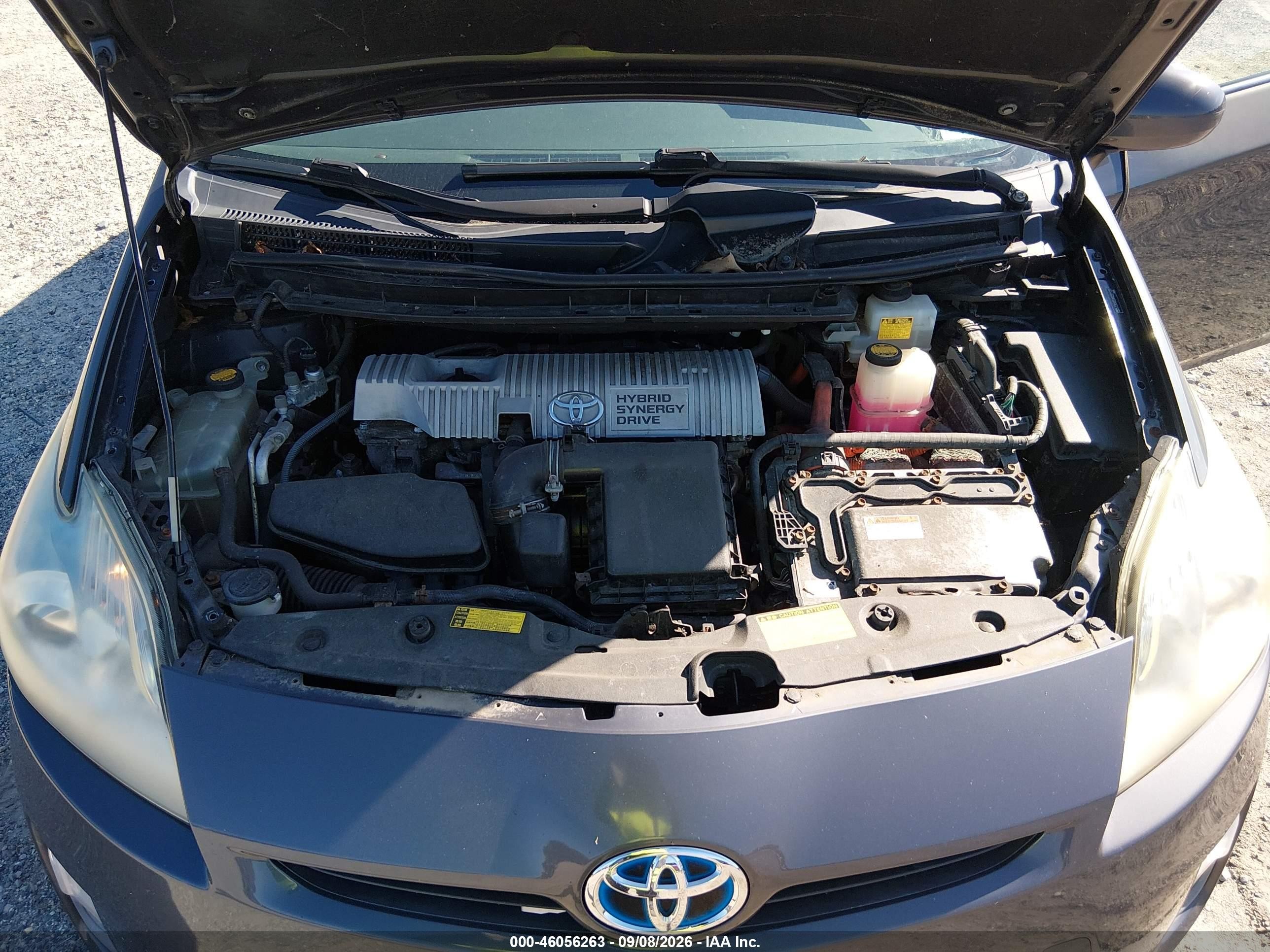 2010 Toyota Prius Ii Серый vin: JTDKN3DUXA0201527
