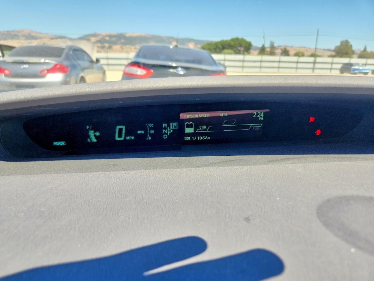 2010 Toyota Prius Ii Charcoal vin: JTDKN3DUXA0204055