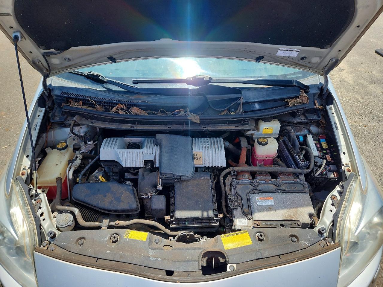 2010 Toyota Prius I Silver vin: JTDKN3DUXA0217078