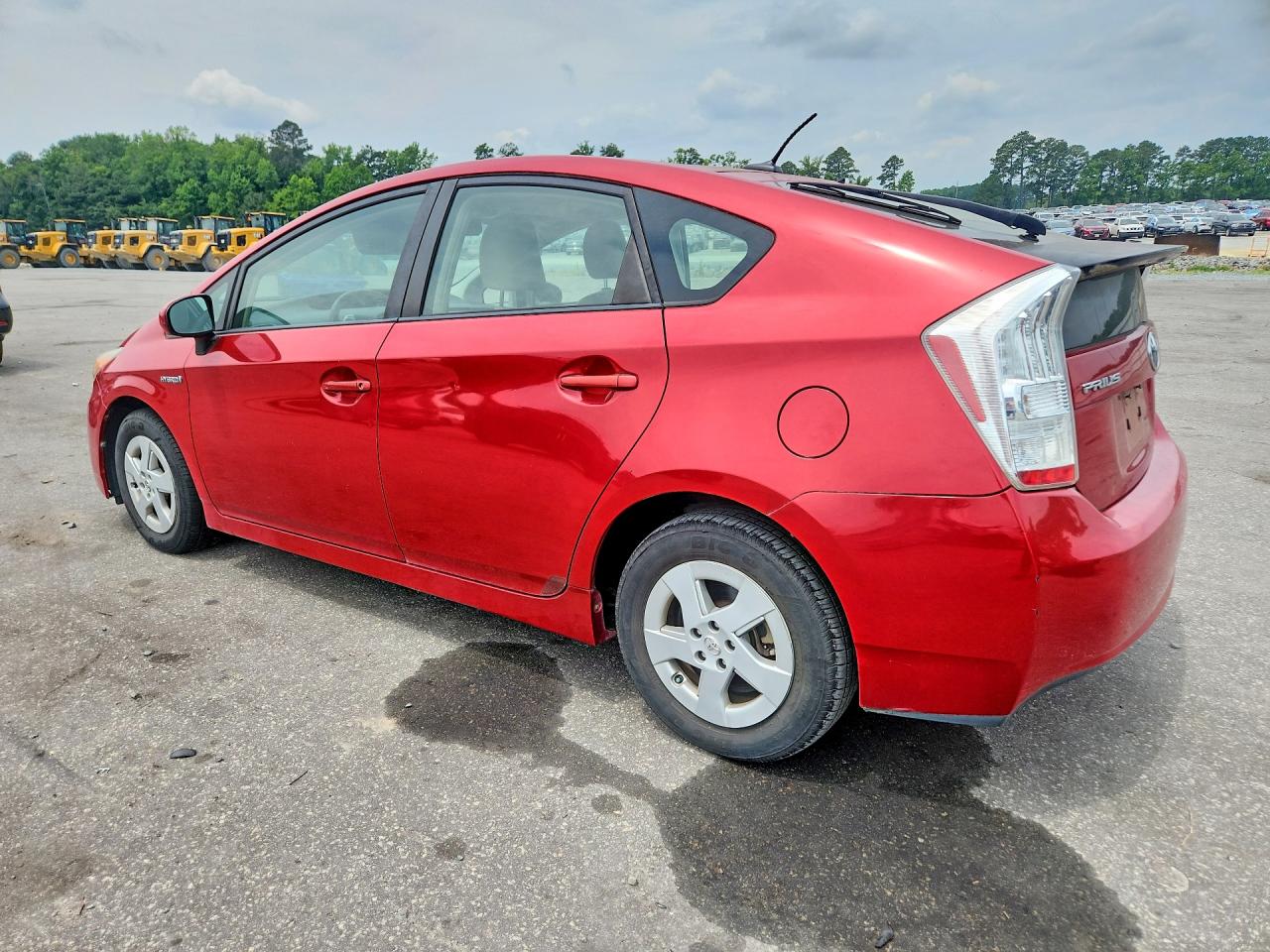 2010 Toyota Prius Iii Бордовый vin: JTDKN3DUXA0220143