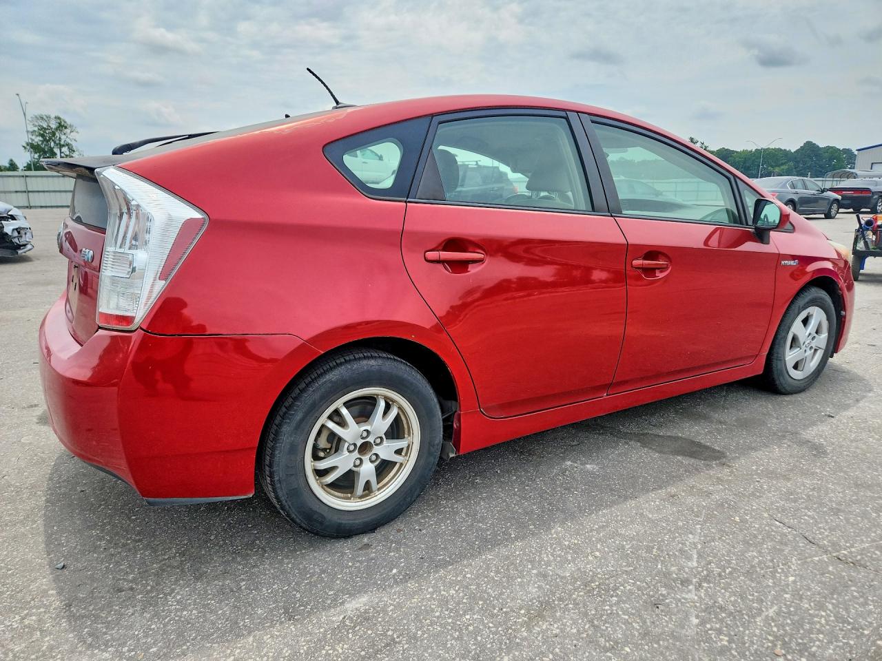 2010 Toyota Prius Iii Бордовый vin: JTDKN3DUXA0220143