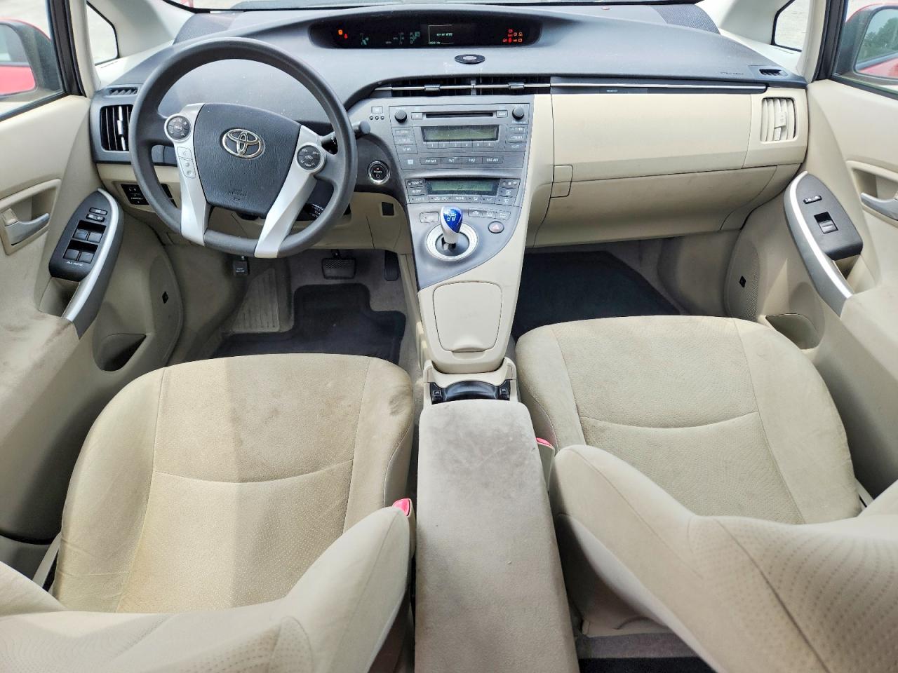 2010 Toyota Prius Iii Бордовый vin: JTDKN3DUXA0220143