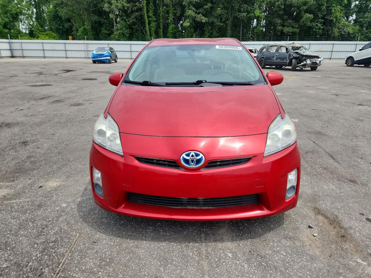 2010 Toyota Prius Iii Бордовый vin: JTDKN3DUXA0220143