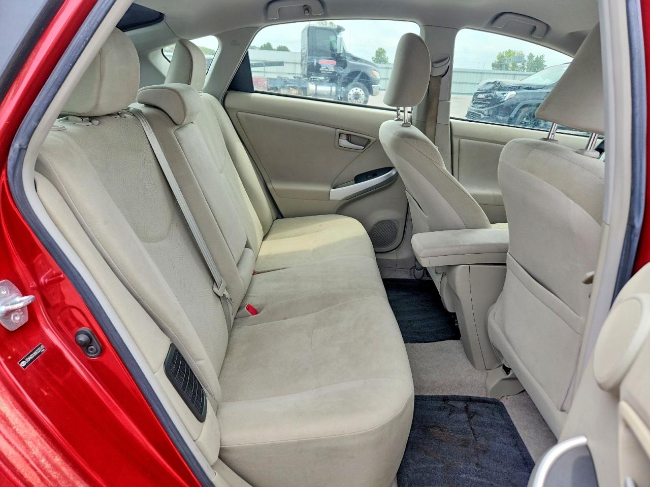 2010 Toyota Prius Iii Бордовый vin: JTDKN3DUXA0220143