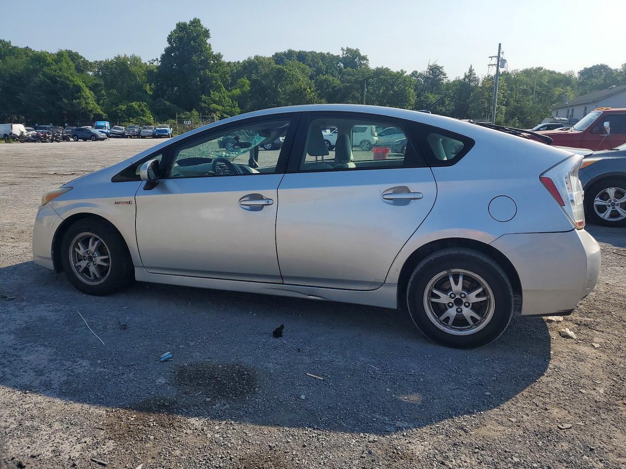 2010 Toyota Prius Ii Белый vin: JTDKN3DUXA0231773