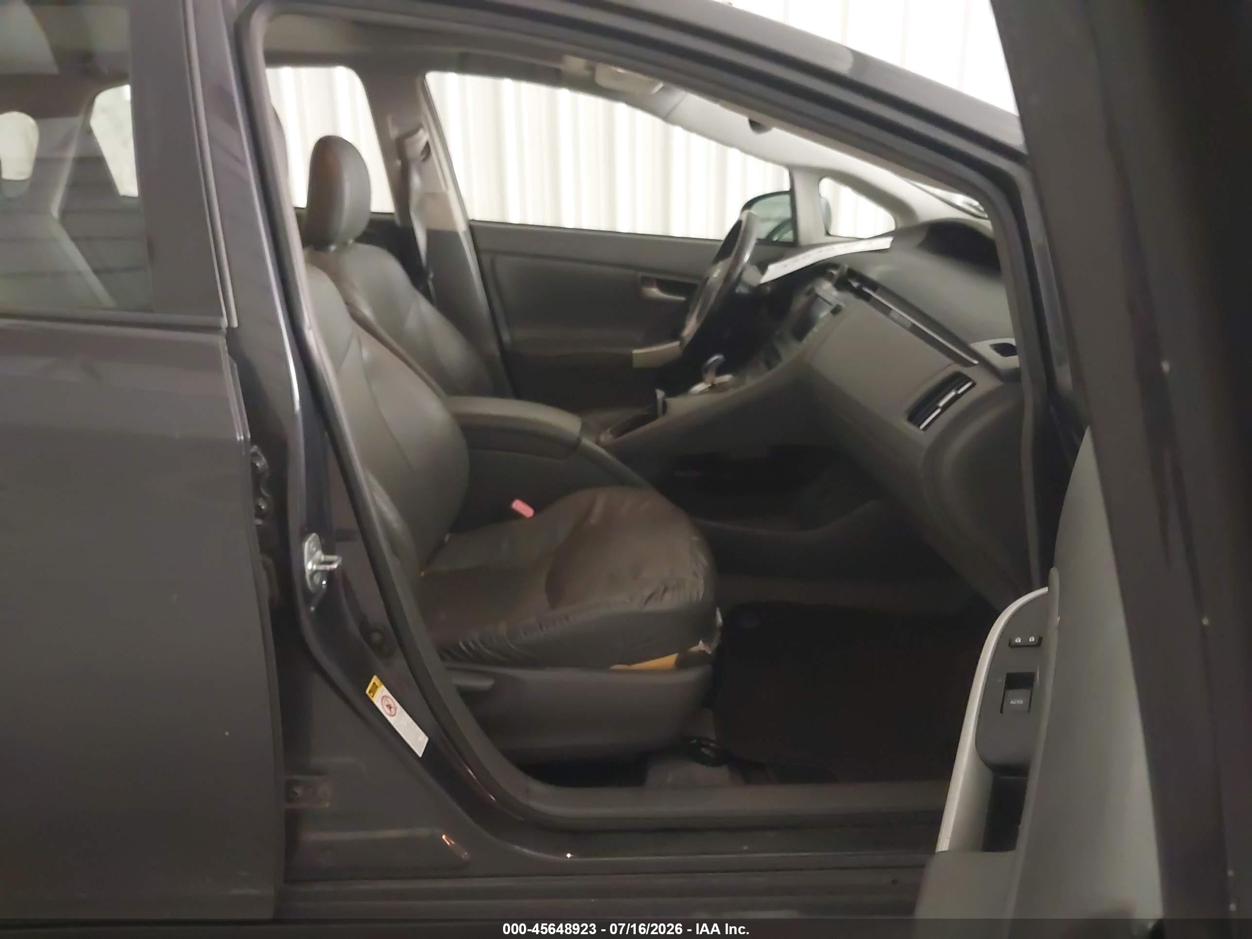 2010 Toyota Prius Iv Gray vin: JTDKN3DUXA1087538
