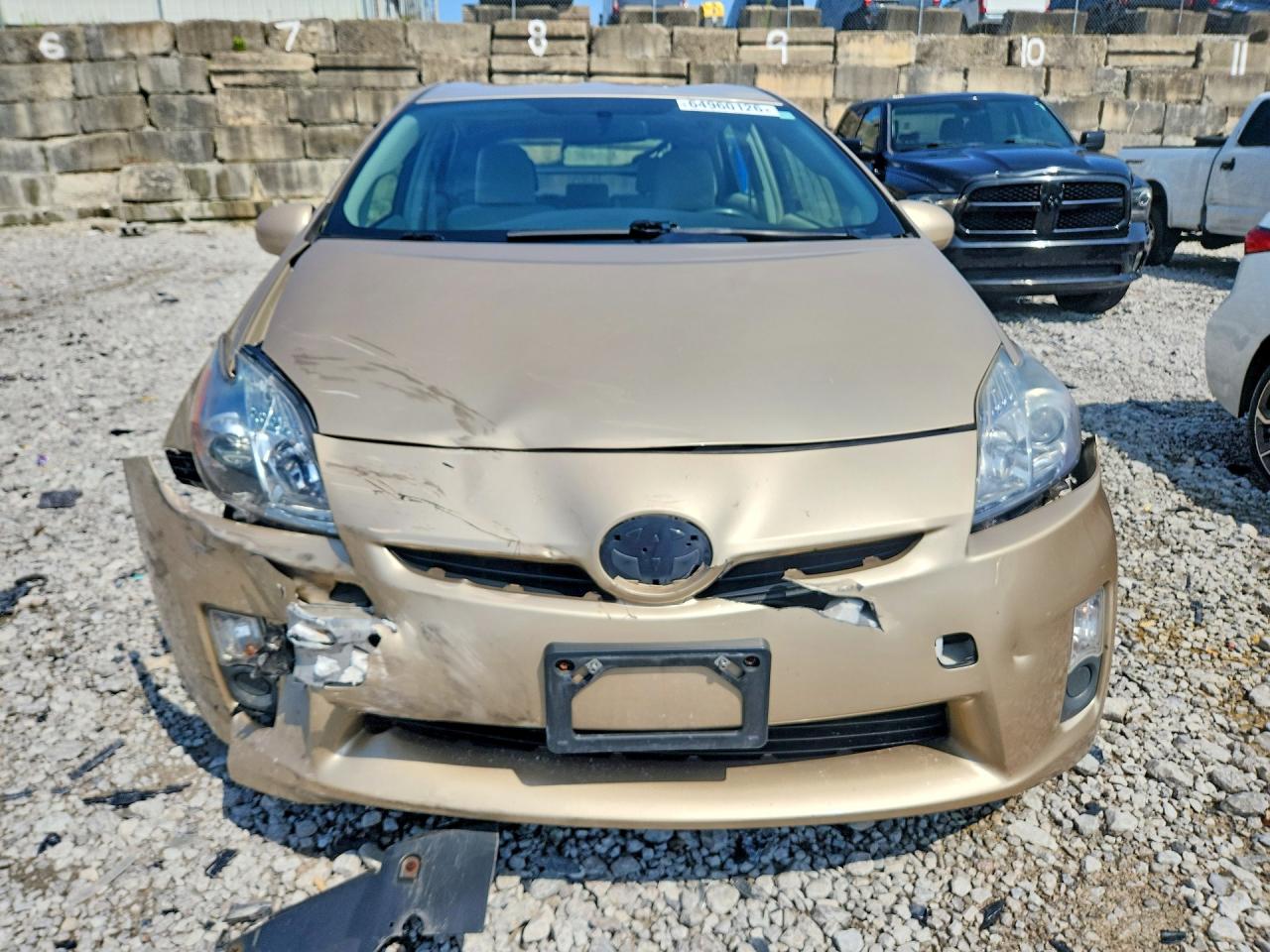 2010 Toyota Prius Iii Желто-коричневый vin: JTDKN3DUXA1089533