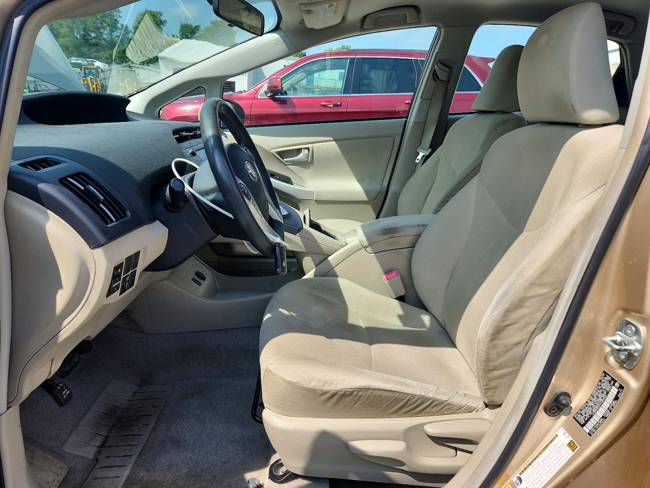 2010 Toyota Prius Iii Желто-коричневый vin: JTDKN3DUXA1089533
