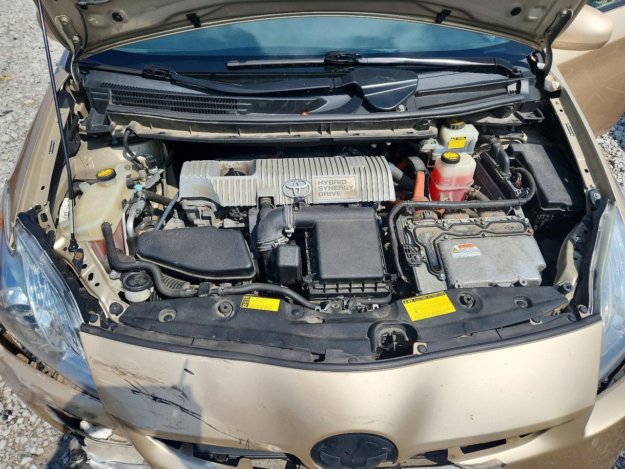 2010 Toyota Prius Iii Желто-коричневый vin: JTDKN3DUXA1089533