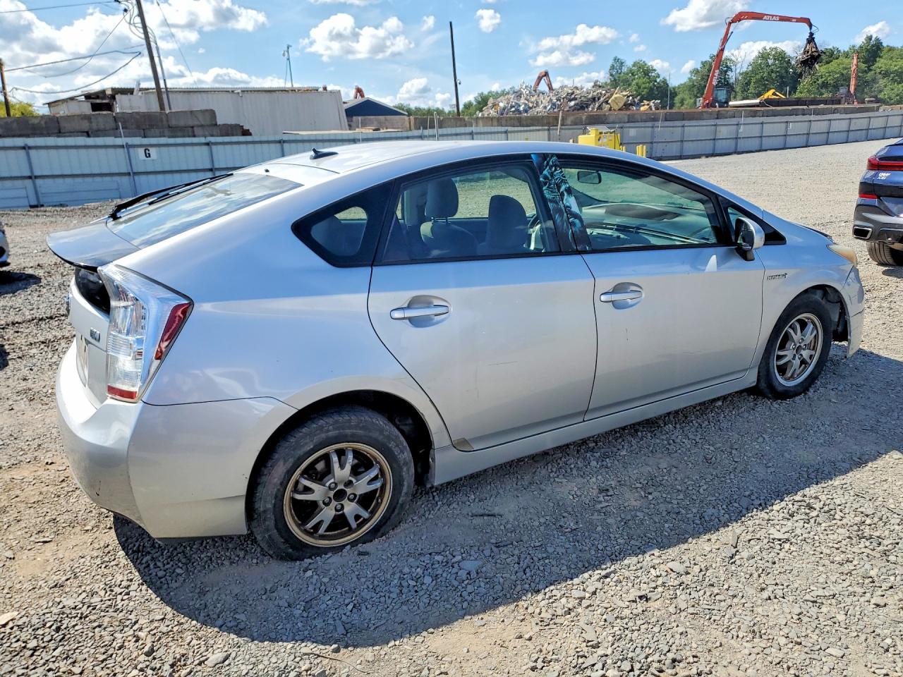 2010 Toyota Prius Iii Silver vin: JTDKN3DUXA1121705