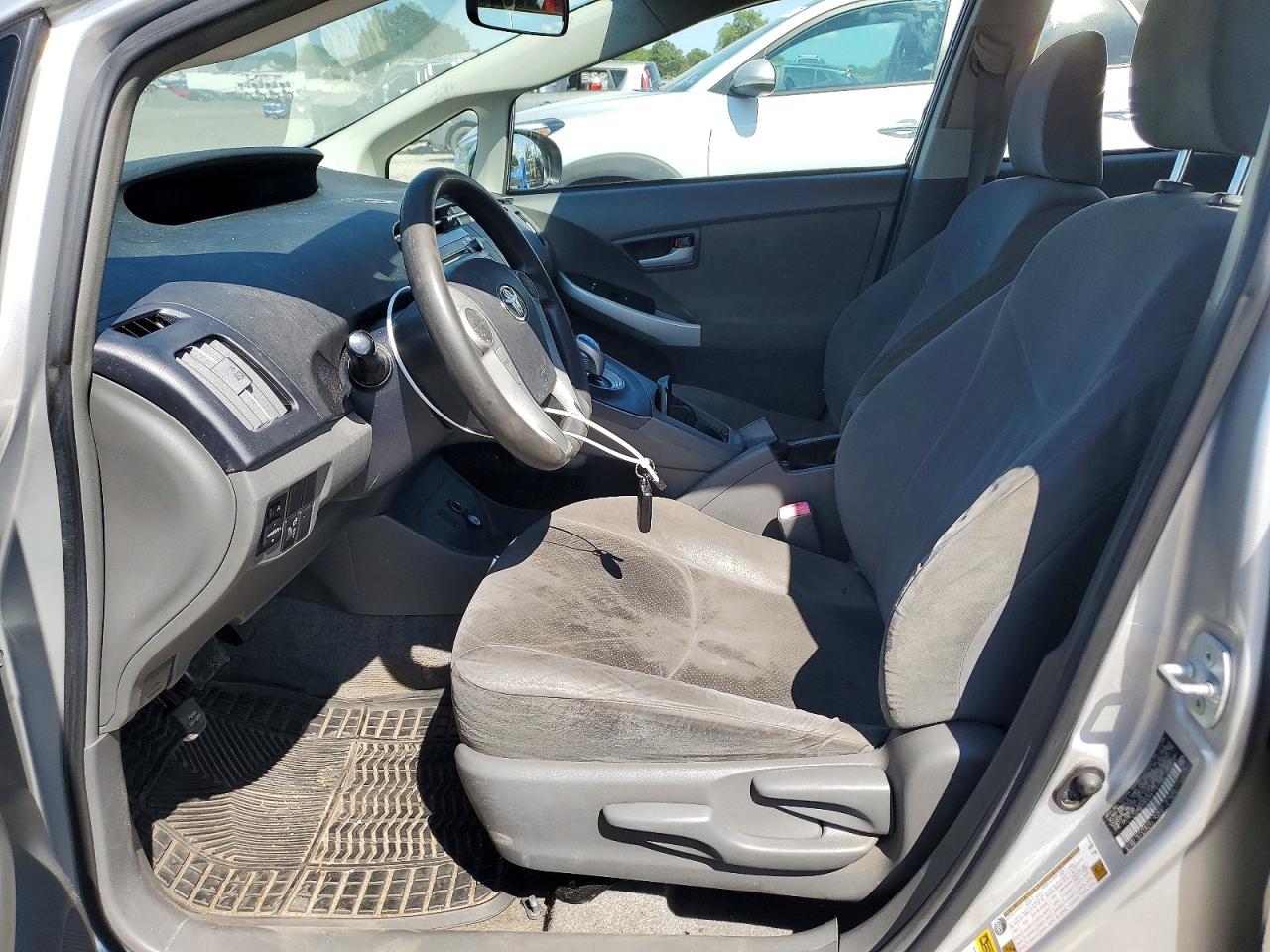 2010 Toyota Prius Iii Silver vin: JTDKN3DUXA1121705