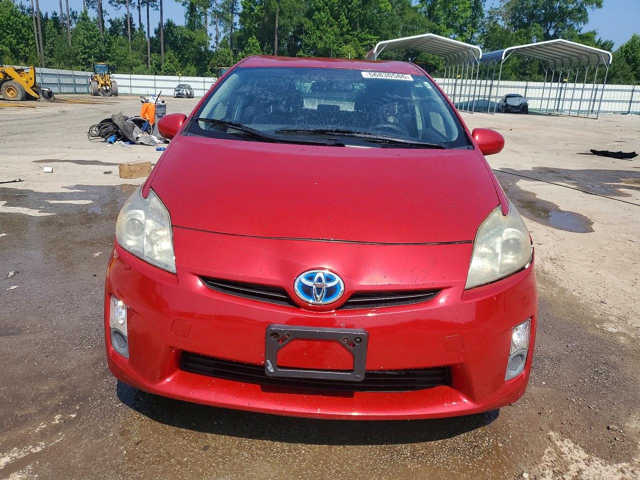 2010 Toyota Prius Ii Burgundy vin: JTDKN3DUXA1167275