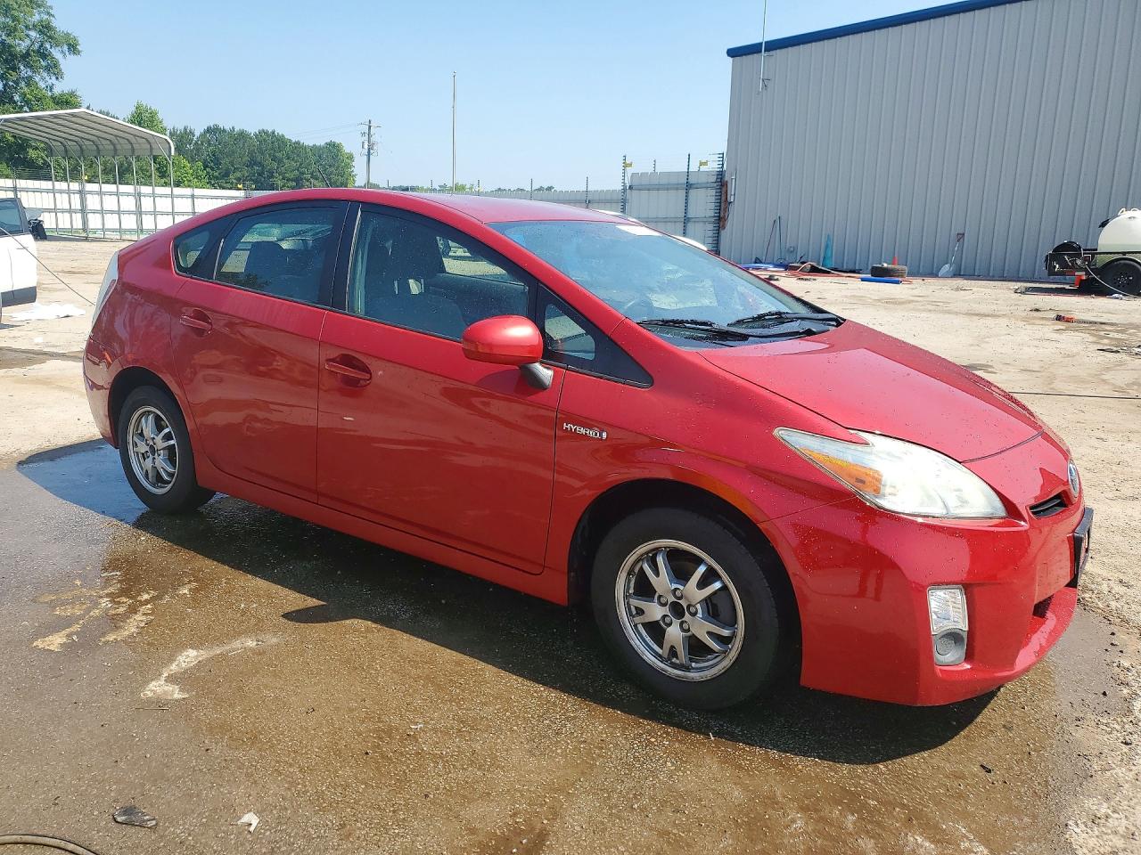 2010 Toyota Prius Ii Burgundy vin: JTDKN3DUXA1167275