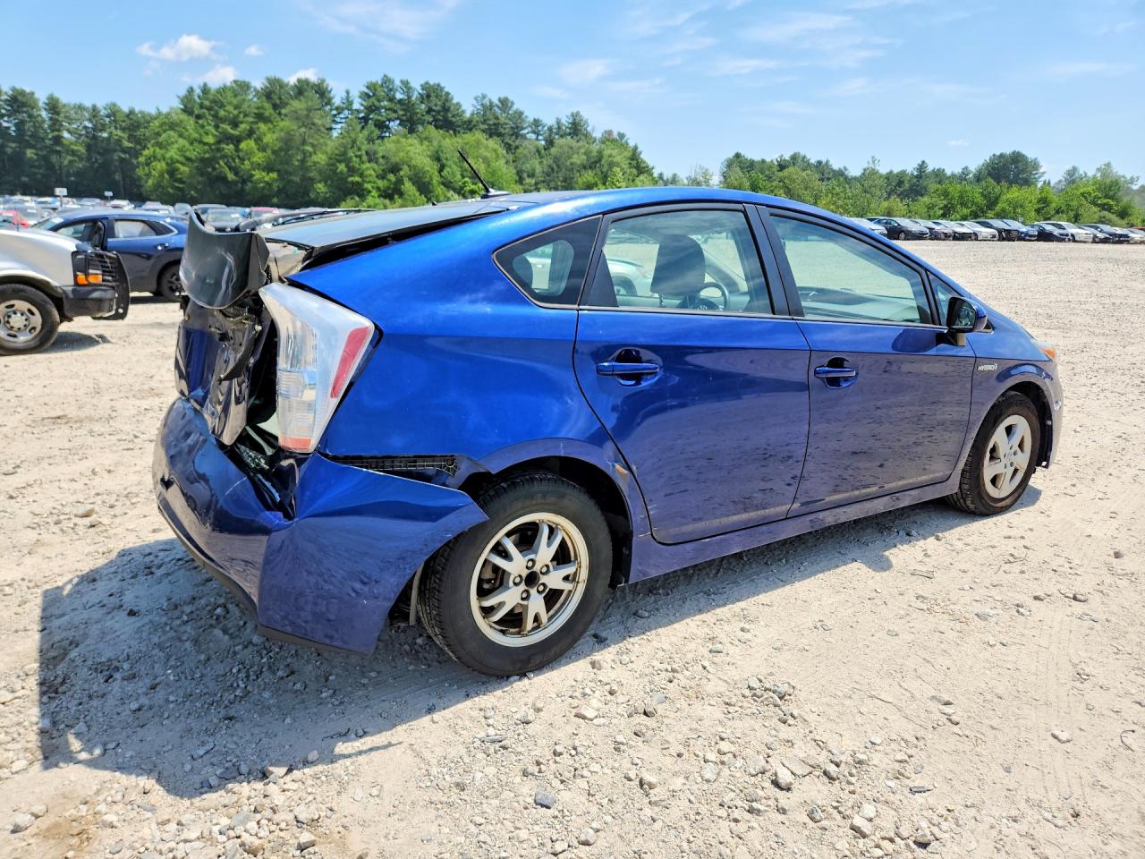 2010 Toyota Prius Ii Blue vin: JTDKN3DUXA1270566
