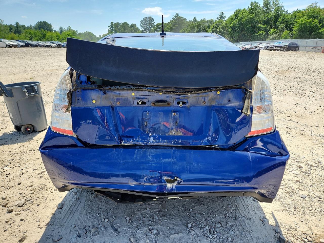 2010 Toyota Prius Ii Blue vin: JTDKN3DUXA1270566