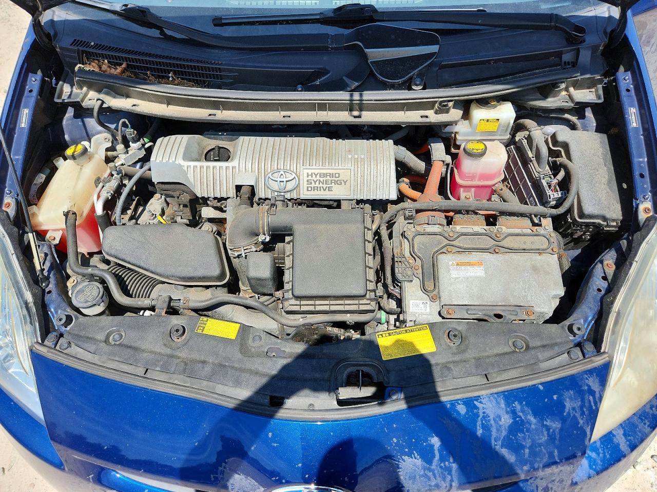 2010 Toyota Prius Ii Blue vin: JTDKN3DUXA1270566