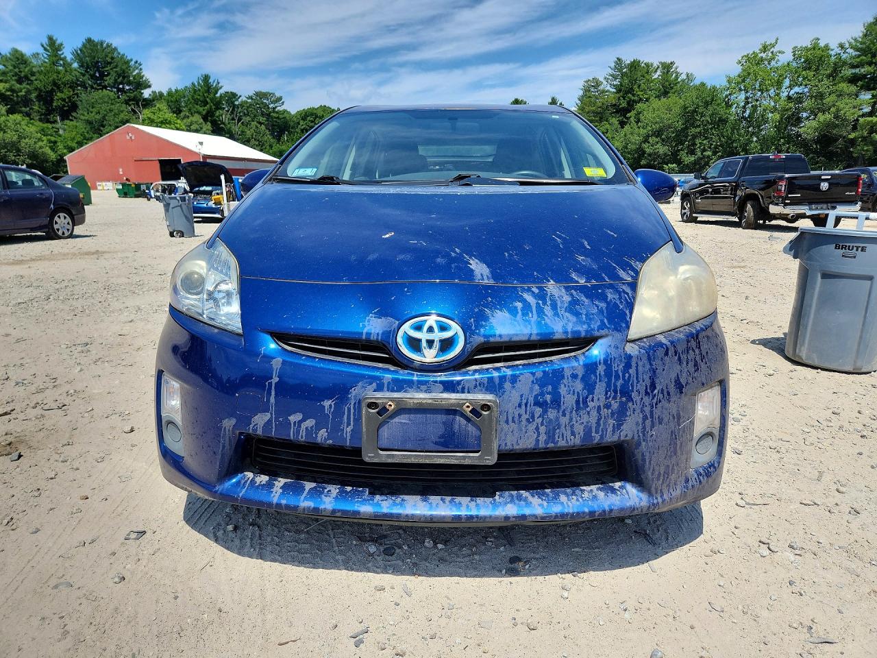 2010 Toyota Prius Ii Blue vin: JTDKN3DUXA1270566