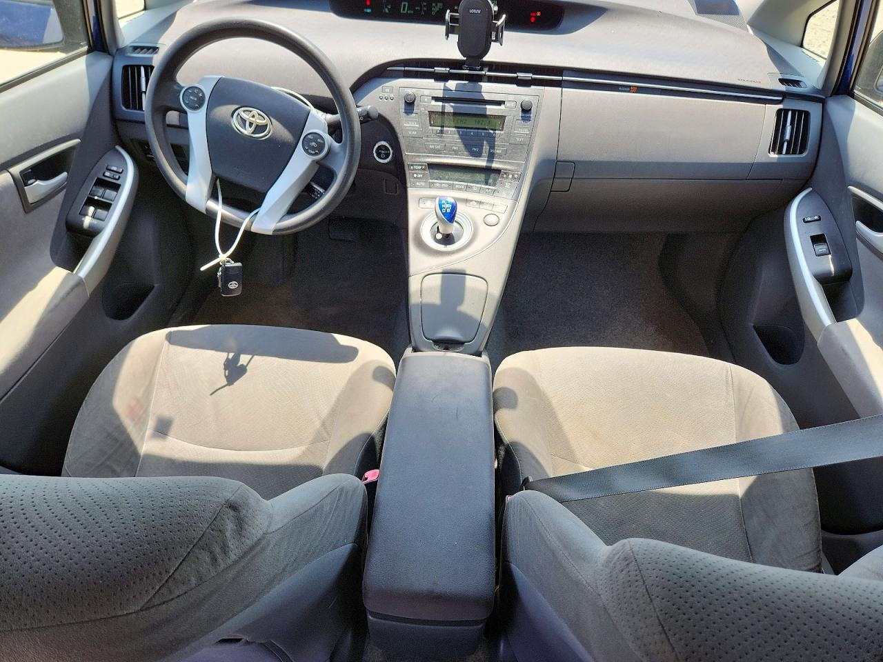 2010 Toyota Prius Ii Blue vin: JTDKN3DUXA1270566