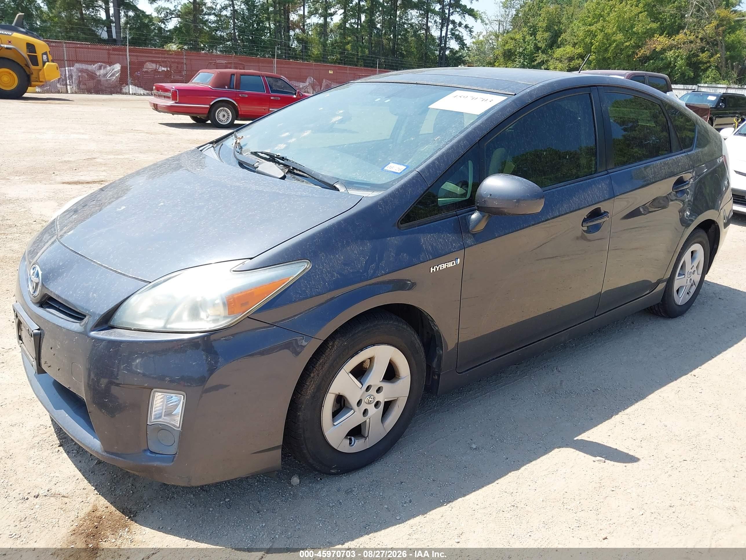 2010 Toyota Prius Iv Gray vin: JTDKN3DUXA1284550