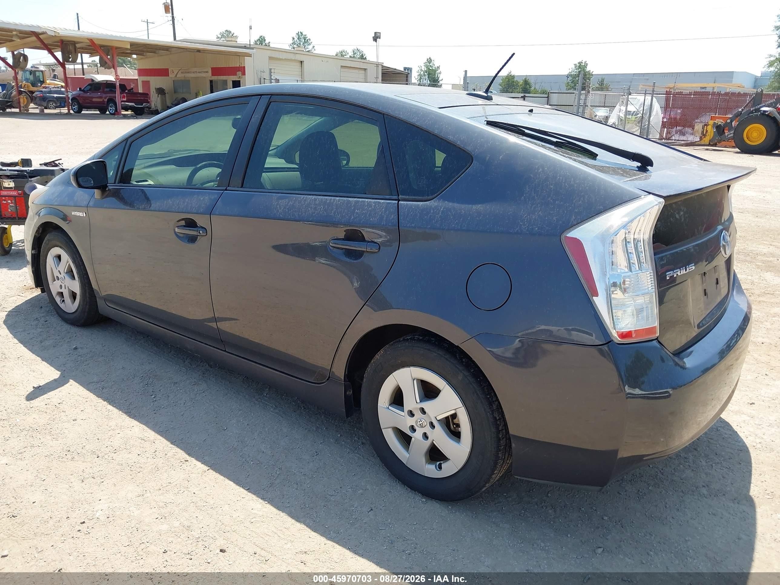 2010 Toyota Prius Iv Gray vin: JTDKN3DUXA1284550