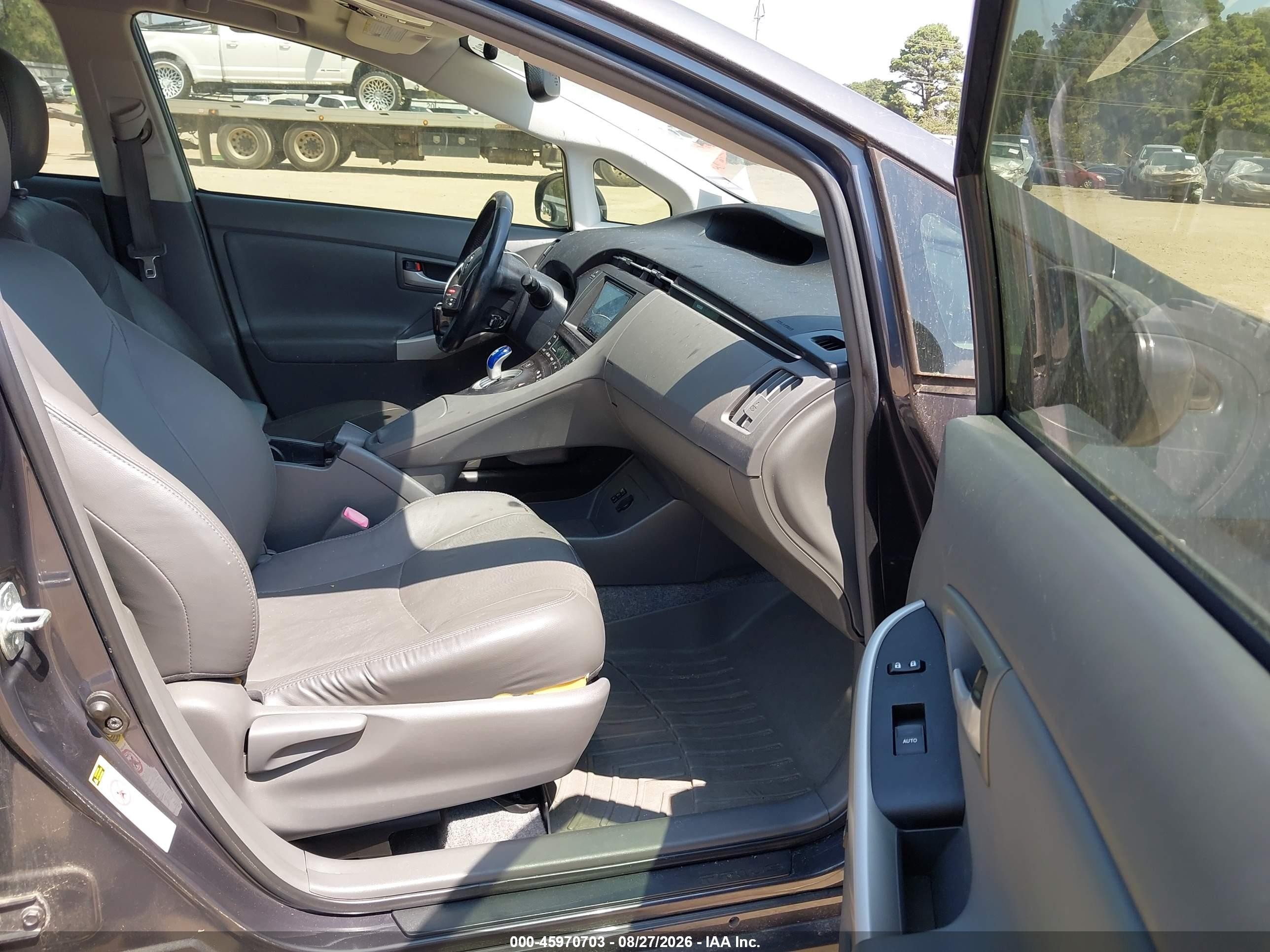 2010 Toyota Prius Iv Gray vin: JTDKN3DUXA1284550