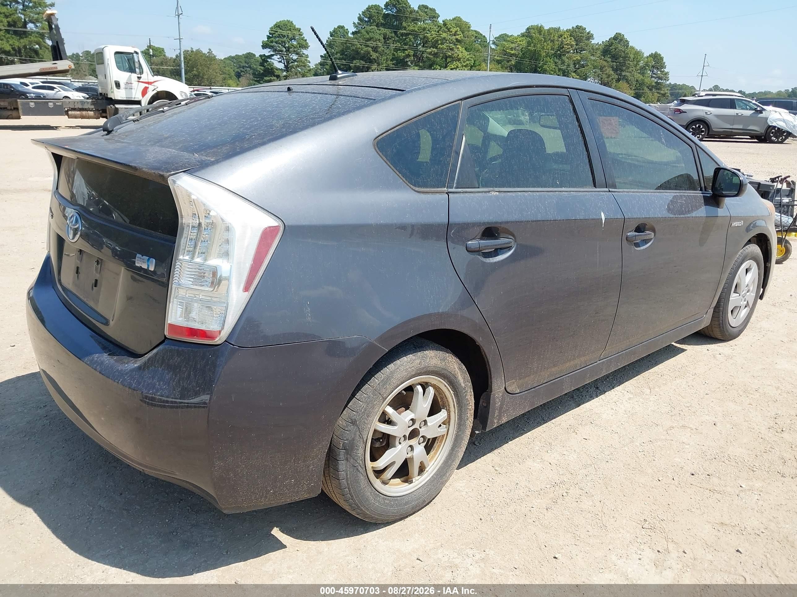 2010 Toyota Prius Iv Gray vin: JTDKN3DUXA1284550