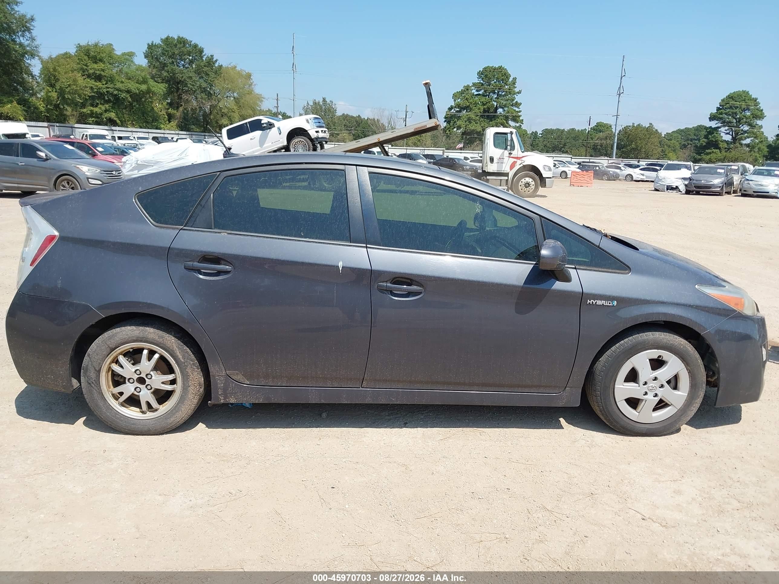 2010 Toyota Prius Iv Gray vin: JTDKN3DUXA1284550