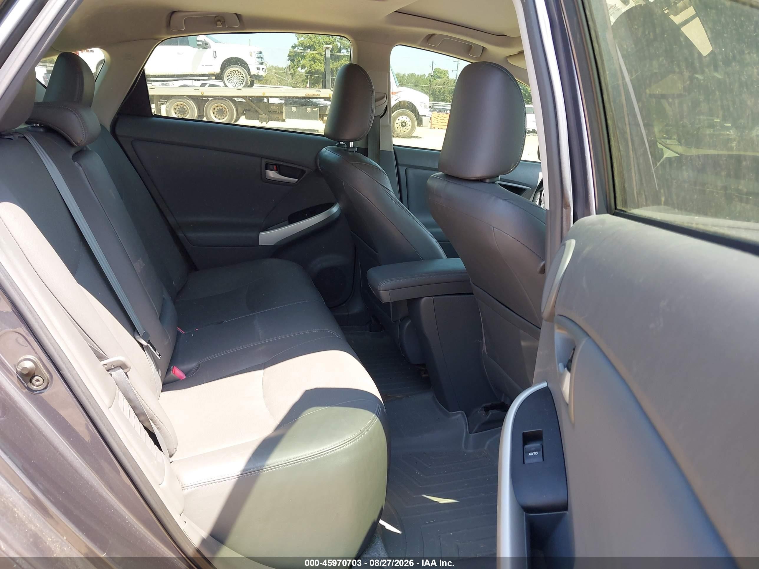 2010 Toyota Prius Iv Gray vin: JTDKN3DUXA1284550