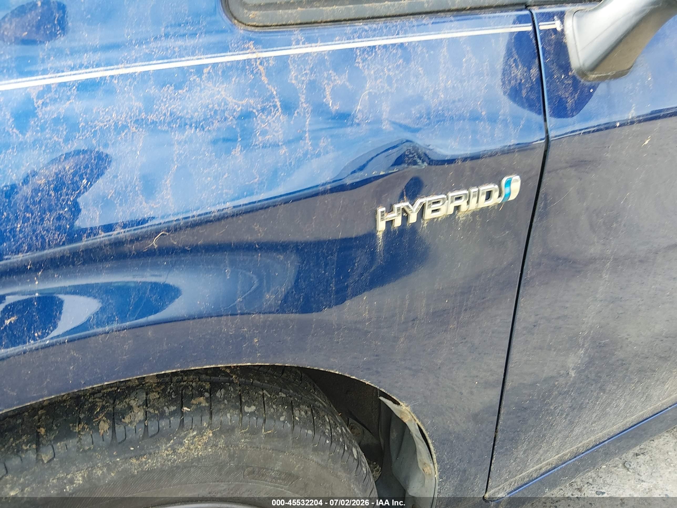 2010 Toyota Prius Iv Blue vin: JTDKN3DUXA5154356