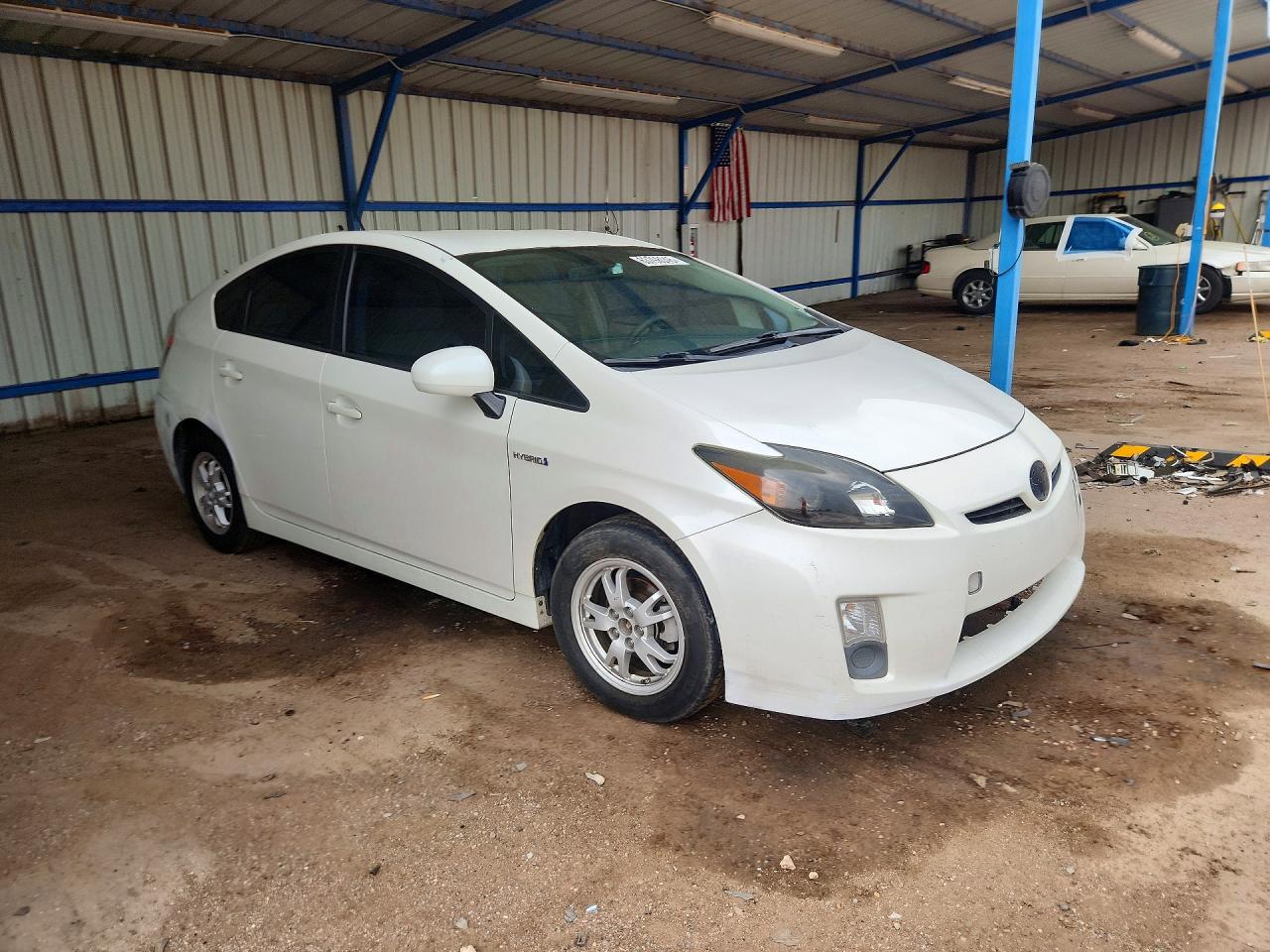 2010 Toyota Prius Ii White vin: JTDKN3DUXA5179581