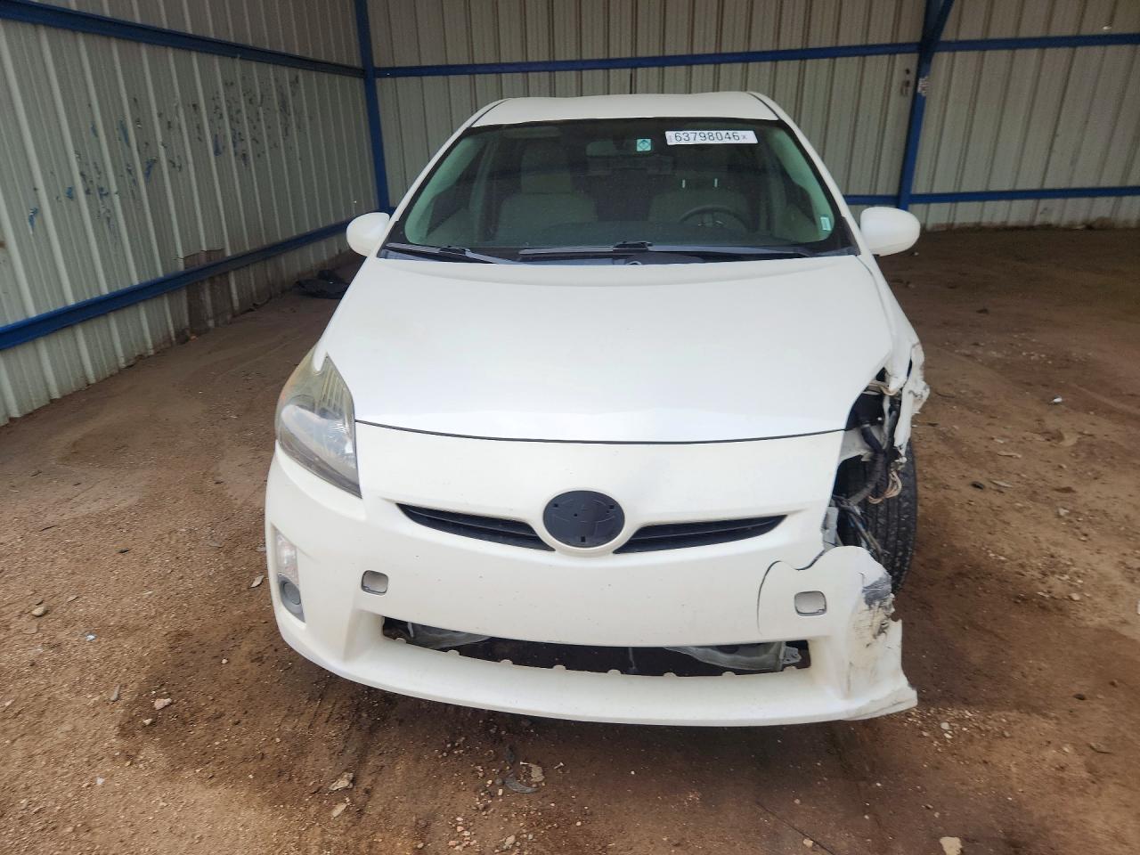 2010 Toyota Prius Ii White vin: JTDKN3DUXA5179581