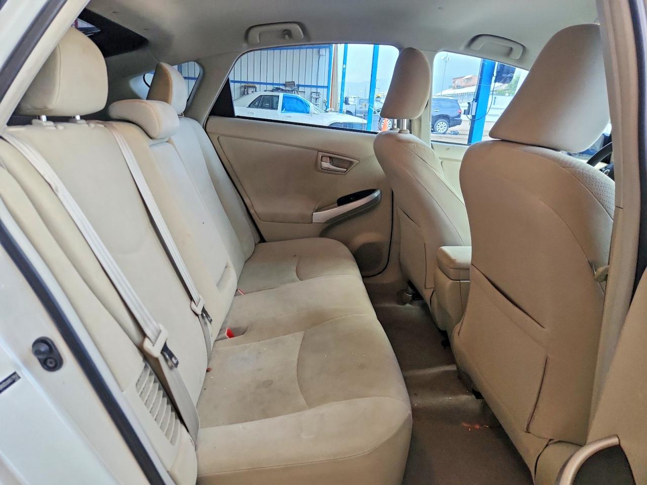2010 Toyota Prius Ii White vin: JTDKN3DUXA5179581