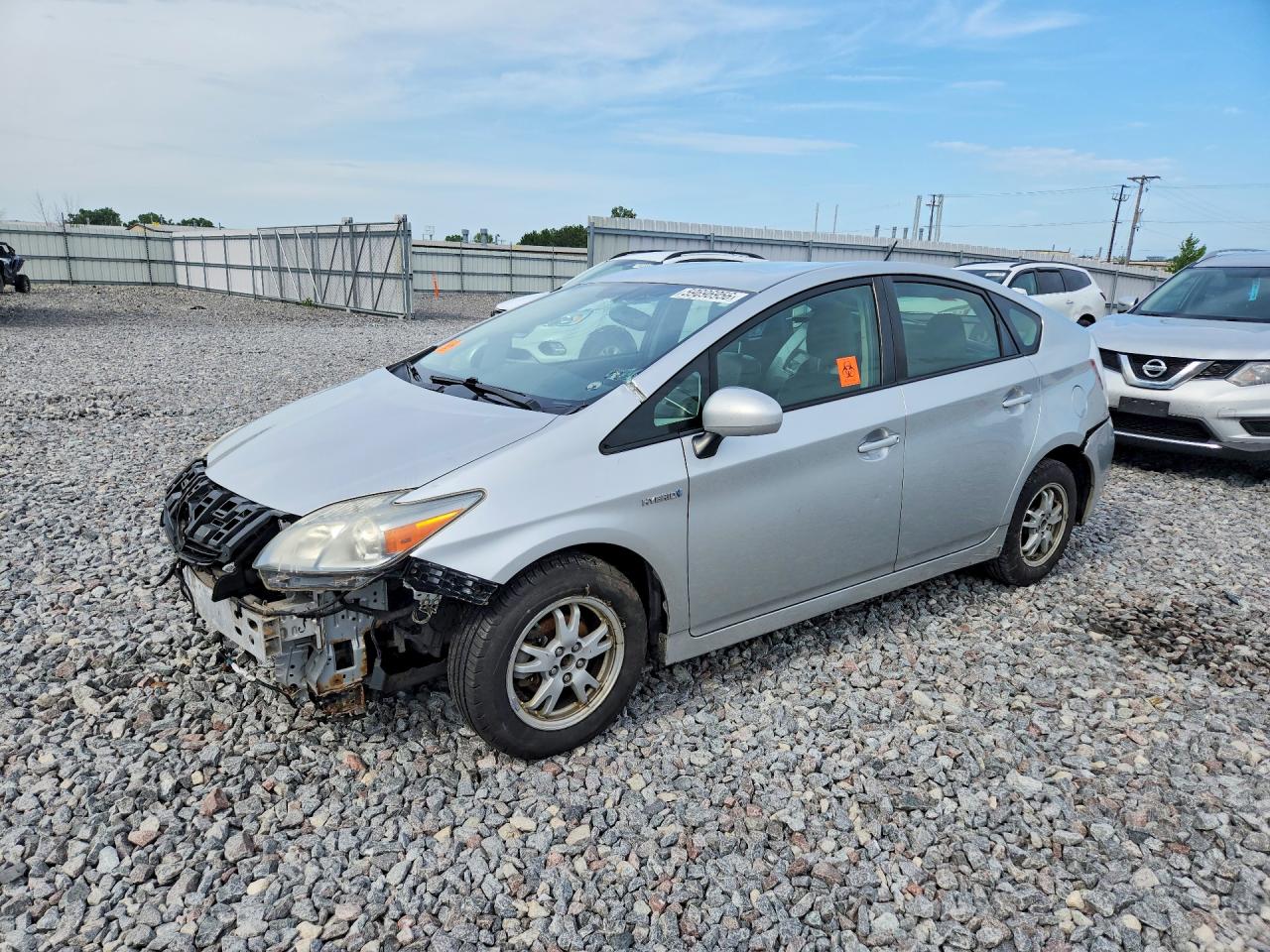 2011 Toyota Prius Four Silver vin: JTDKN3DUXB0247585