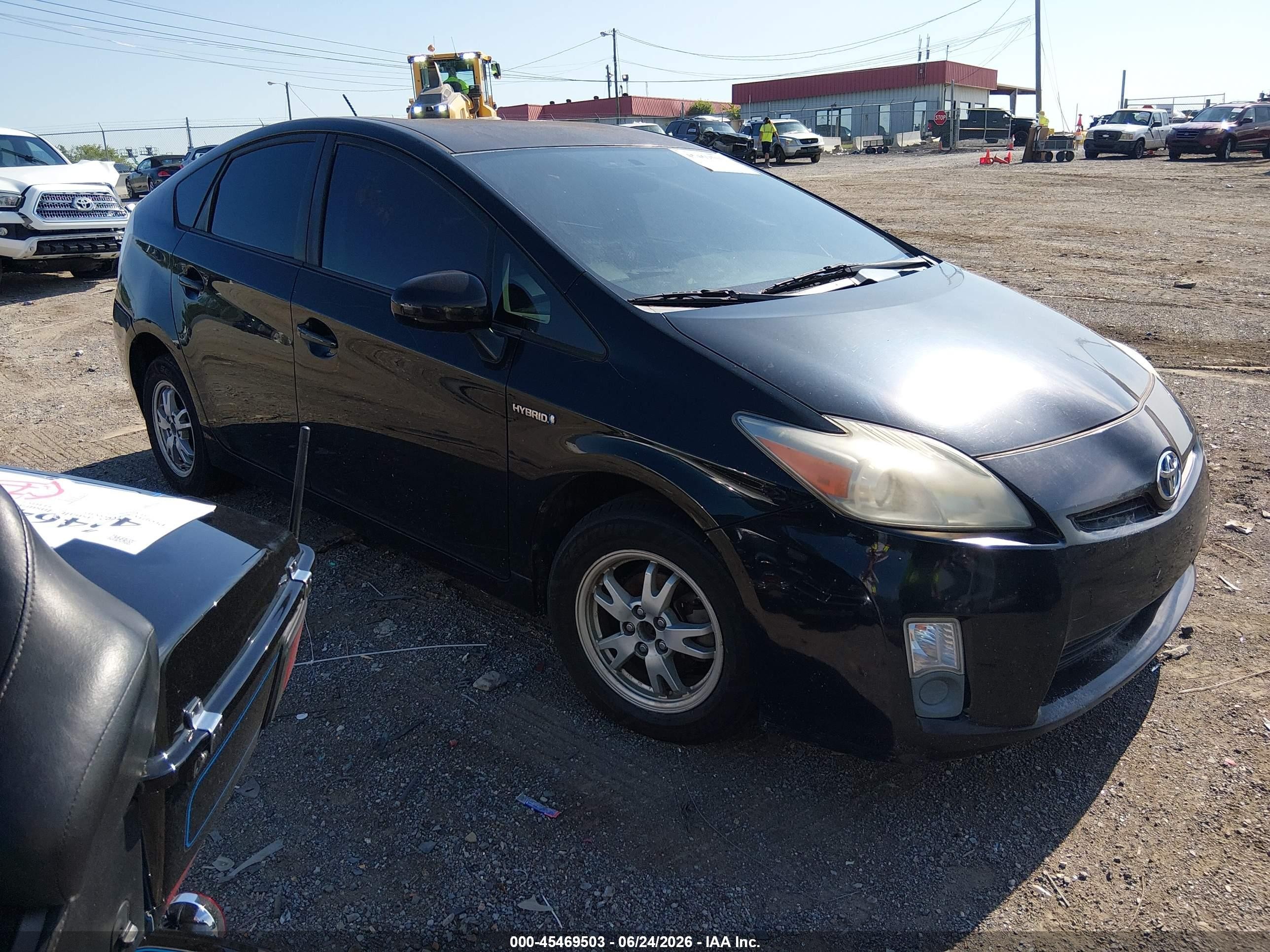 2011 Toyota Prius Three Black vin: JTDKN3DUXB0249501