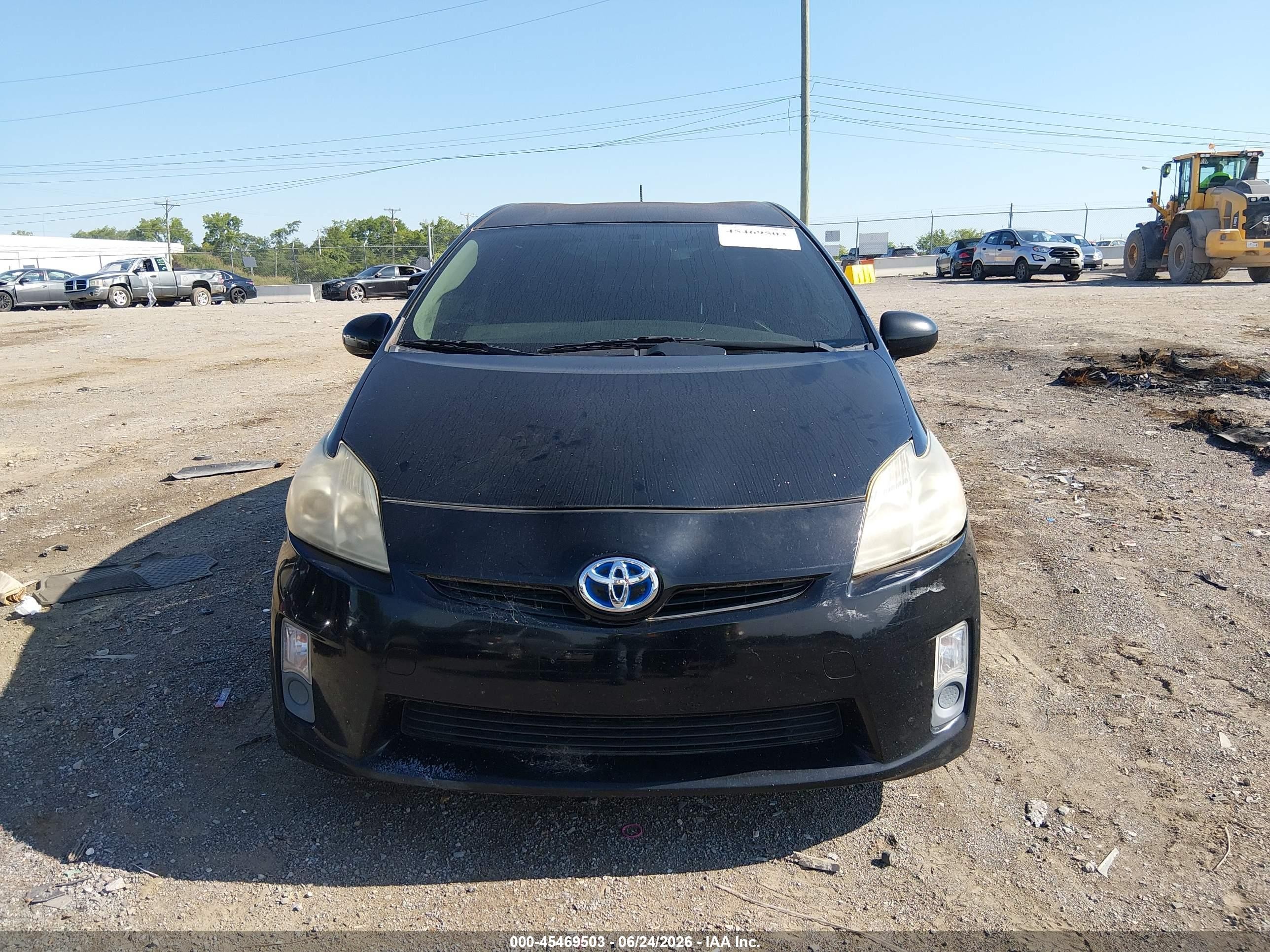 2011 Toyota Prius Three Black vin: JTDKN3DUXB0249501