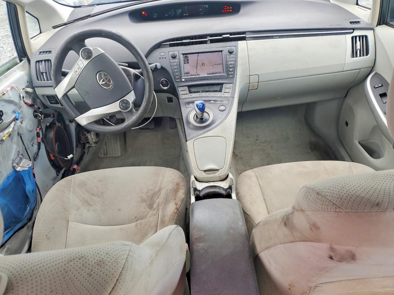 2011 Toyota Prius Three Белый vin: JTDKN3DUXB0253452