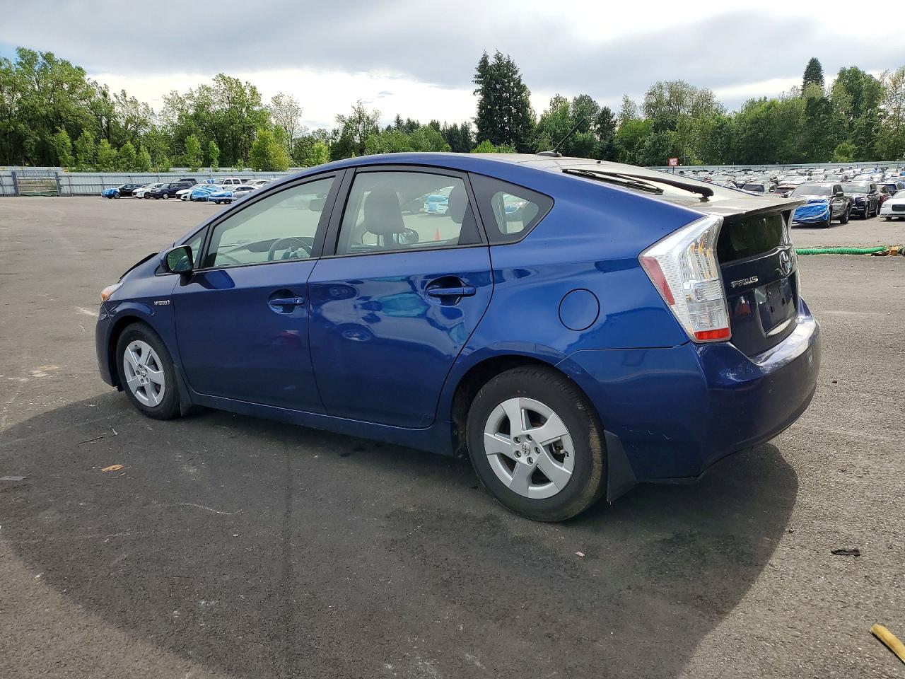 2011 Toyota Prius Four Синий vin: JTDKN3DUXB0267366