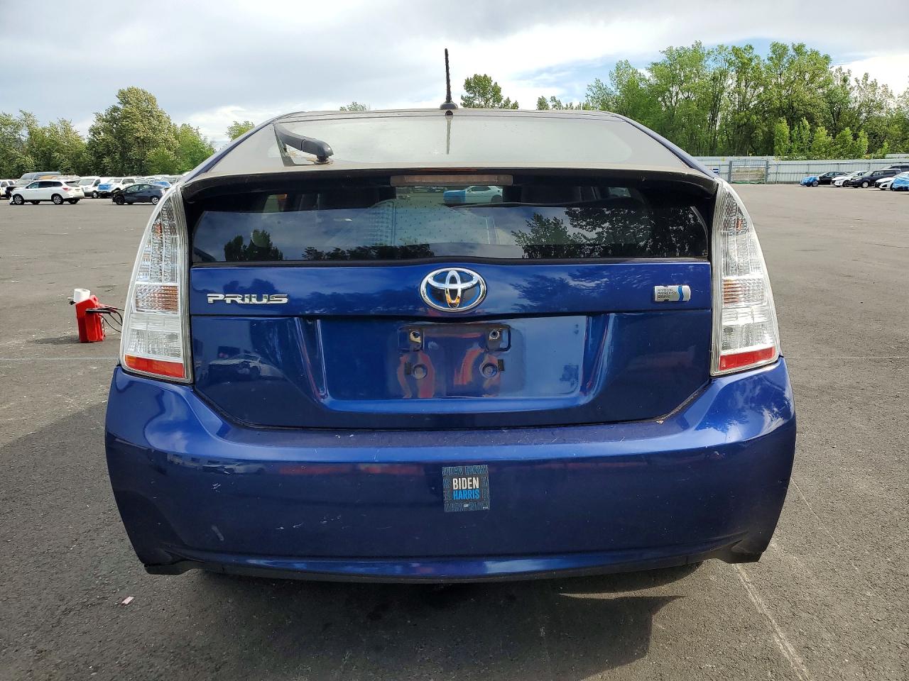 2011 Toyota Prius Four Синий vin: JTDKN3DUXB0267366