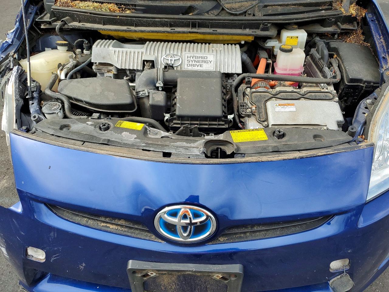 2011 Toyota Prius Four Синий vin: JTDKN3DUXB0267366