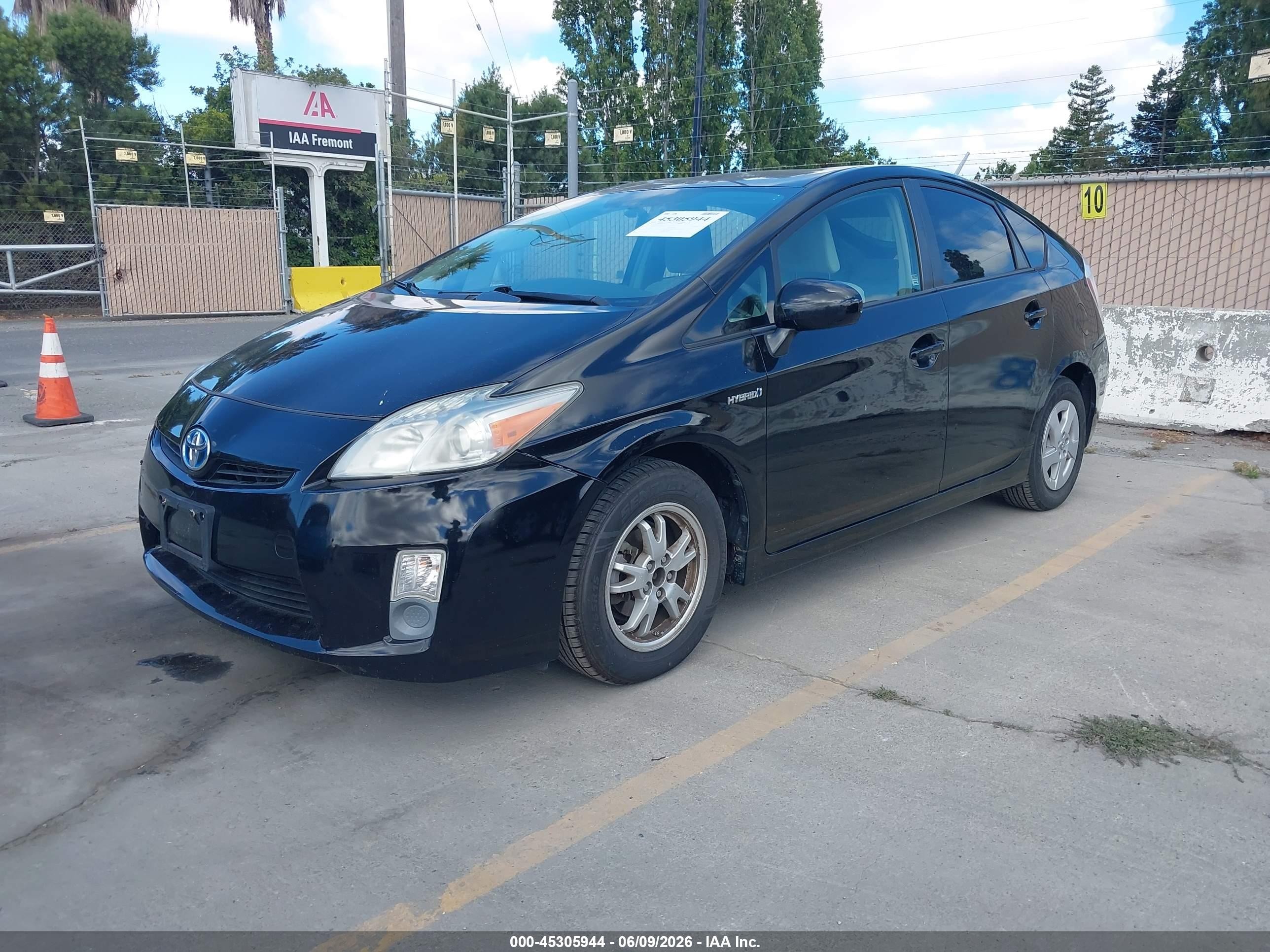 2011 Toyota Prius Two Black vin: JTDKN3DUXB0272258