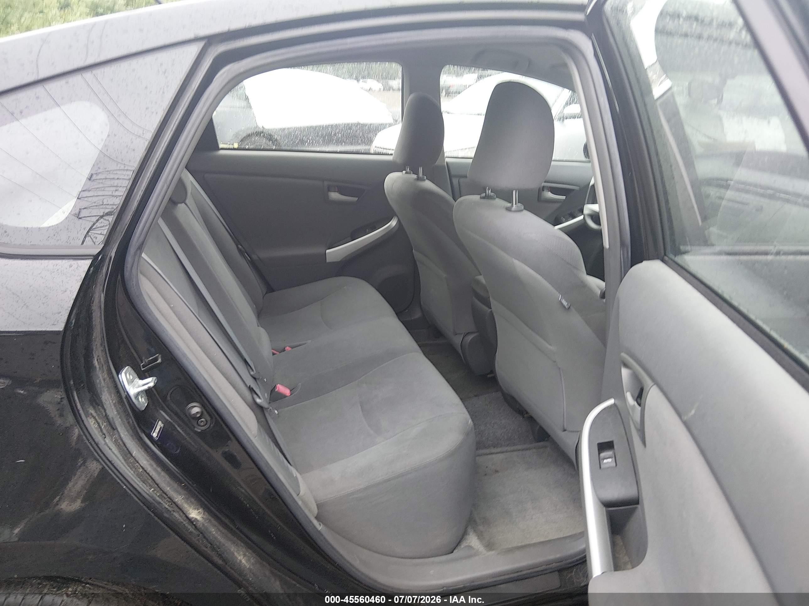 2011 Toyota Prius Two Black vin: JTDKN3DUXB0274009