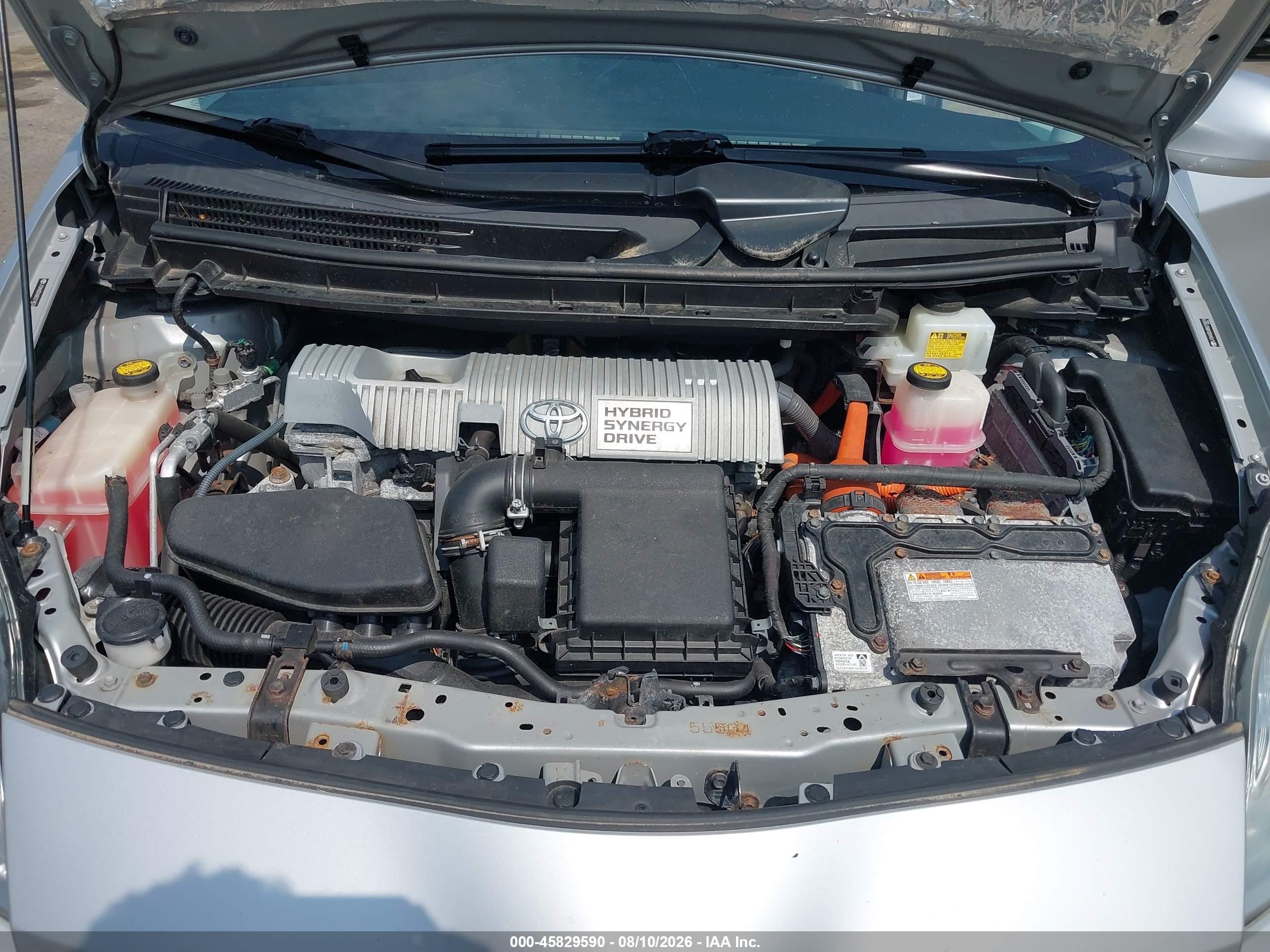 2011 Toyota Prius Four Серебряный vin: JTDKN3DUXB0274074