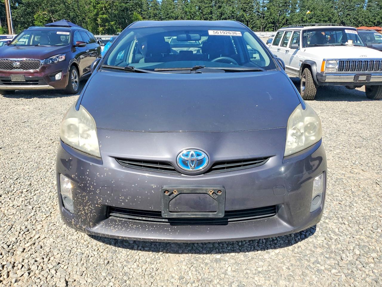 2011 Toyota Prius Two Charcoal vin: JTDKN3DUXB0288654